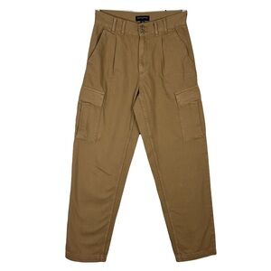 Banana Republic Brown Cargo Pants Womens 0/25 Cotton Ultra High Rise